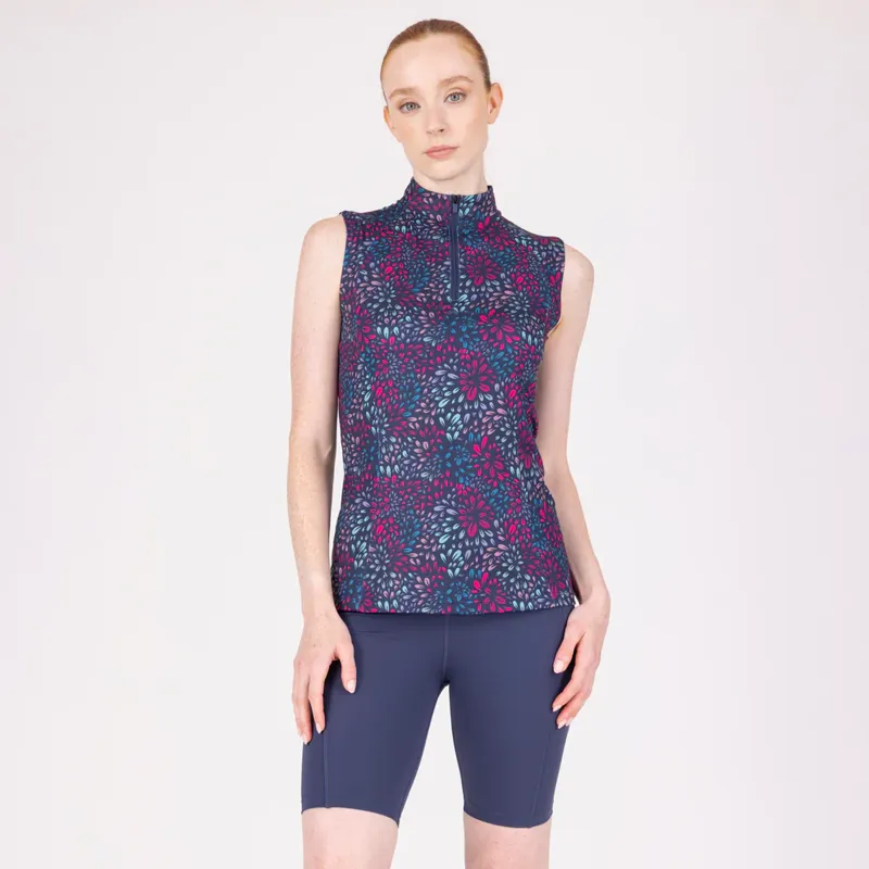 Aubrion React Sleeveless Base Layer Ladies in Petal-4
