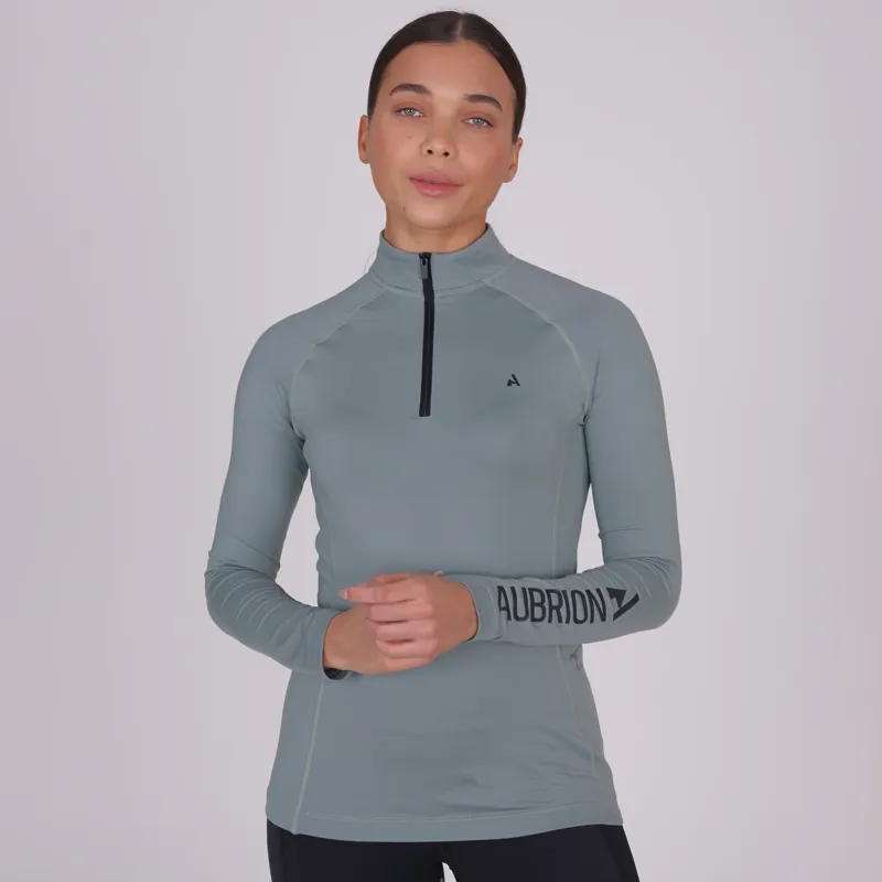 Aubrion React Winter Base Layer Ladies in Sage