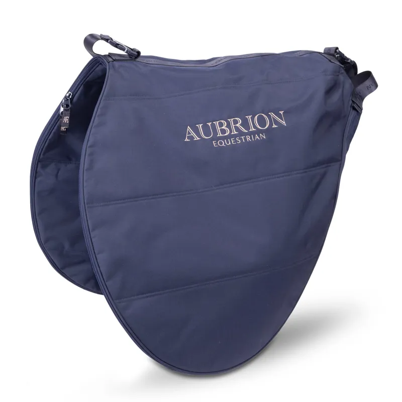 Aubrion Equestrian Saddle Bag in Navy
