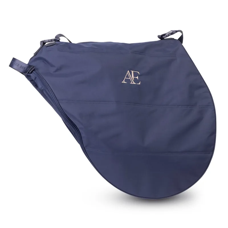 Aubrion Equestrian Saddle Bag in Navy-1