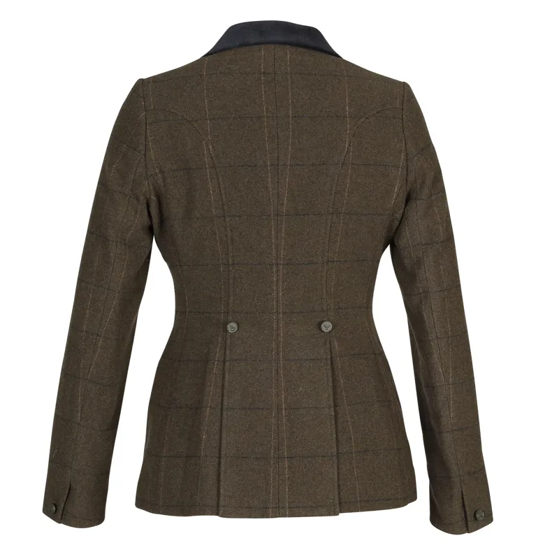 Aubrion Saratoga Jacket Ladies in Green Check-1