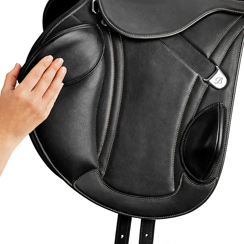 Bates Advanta Jump Saddle in Black-1