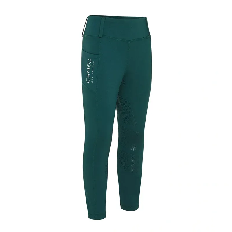 Cameo Equine All Season Riding Tights Ladies in Evergreen