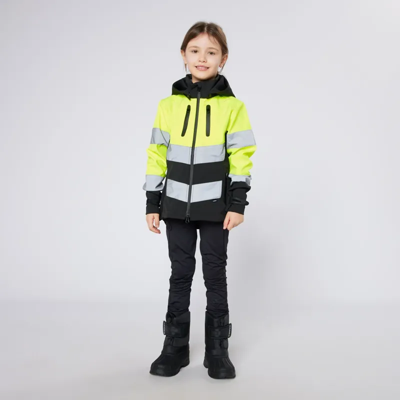 Cameo Equine Performance Hi Viz Junior Jacket in Yellow-1