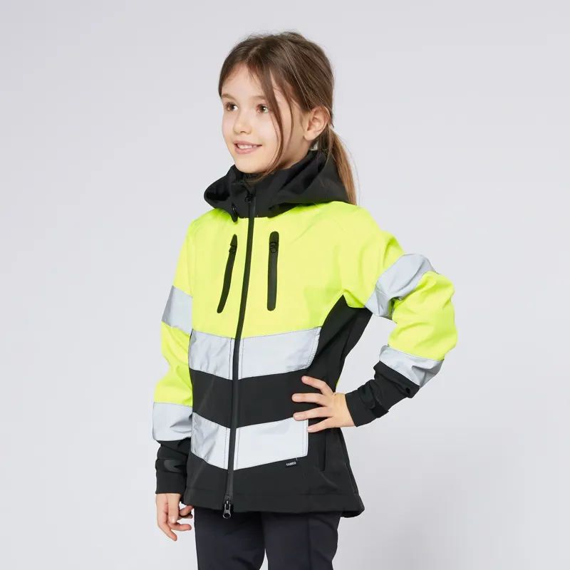 Cameo Equine Performance Hi Viz Junior Jacket in Yellow-3
