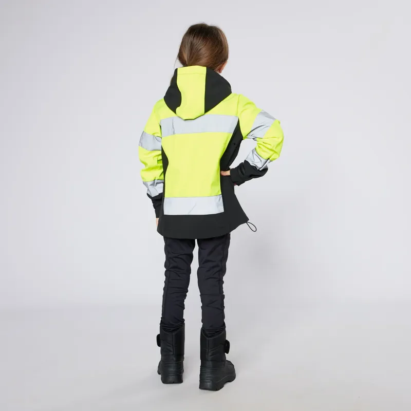 Cameo Equine Performance Hi Viz Junior Jacket in Yellow-4