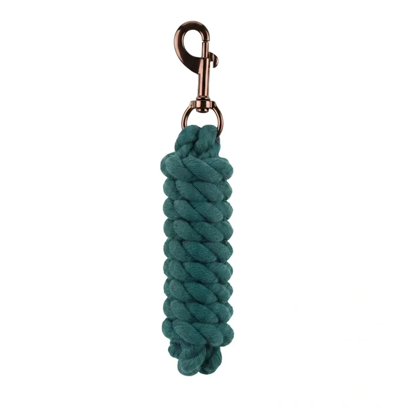 Cameo Equine Soft Cotton Leadrope in Evergreen