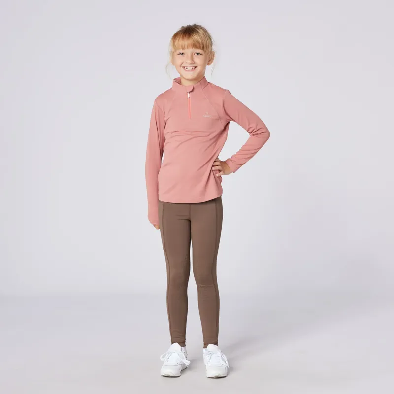 Cameo Core Base Layer Juniors in Dusky Pink-4