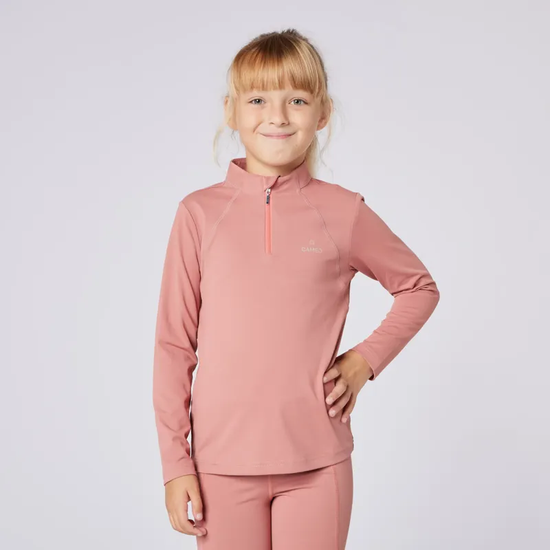 Cameo Core Base Layer Juniors in Dusky Pink