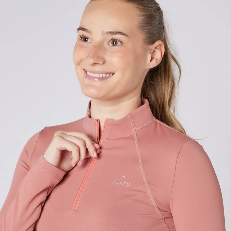 Cameo Core Base Layer Ladies in Dusky Pink-5