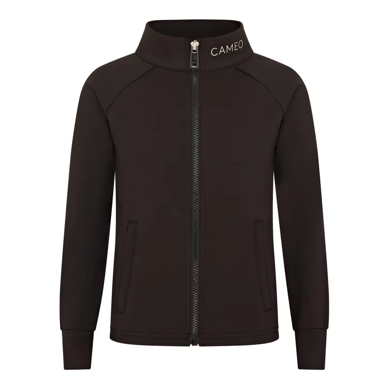 Cameo Ecodry Riding Jacket Juniors in Black