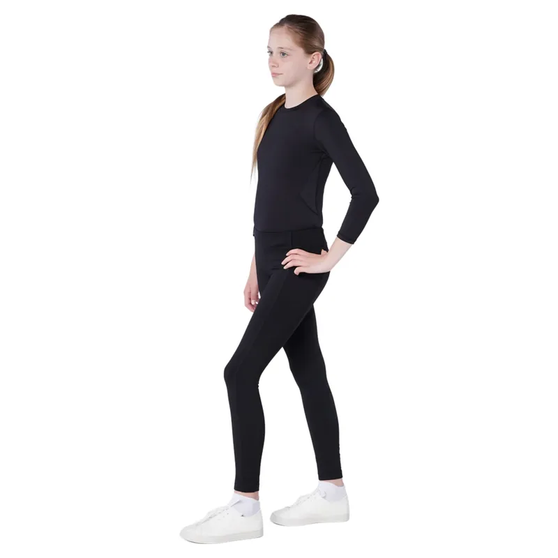 Cameo Equine All Season Riding Tights Juniors in Dark Grey