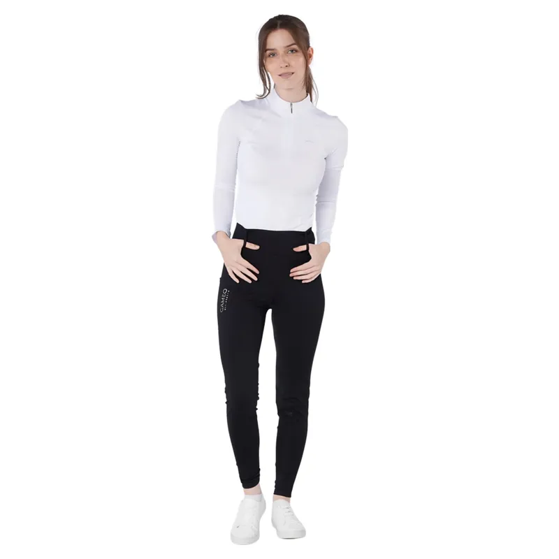 Cameo Equine All Season Riding Tights Ladies in Dark Grey