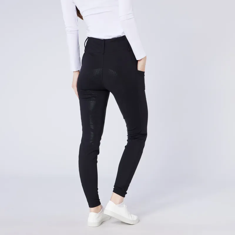 Cameo Equine All Season Riding Tights Ladies in Dark Grey-5