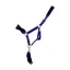 Cameo Equine Suede Elite Headcollar and Rope Set in Purple