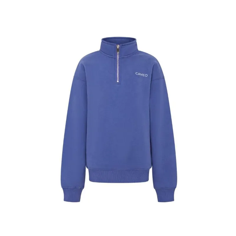 Cameo Mid Layer Sweatshirt Unisex in Blue-2