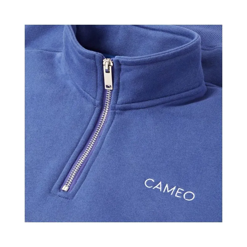 Cameo Mid Layer Sweatshirt Unisex in Blue-3