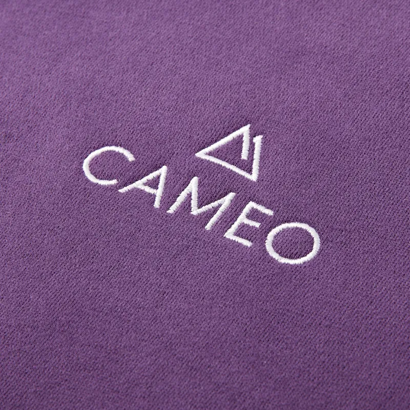 Cameo Mid Layer Sweatshirt Unisex in Purple-3