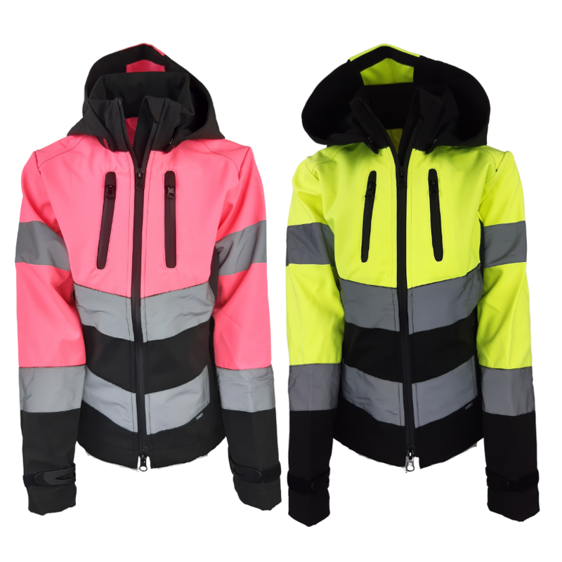 Cameo Equine Performance Hi Viz Junior Jacket in Yellow-10