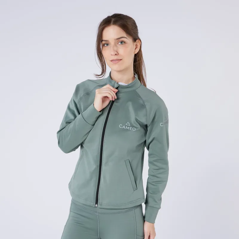 Cameo Riding Tights and Jacket Set Ladies in Sage-2