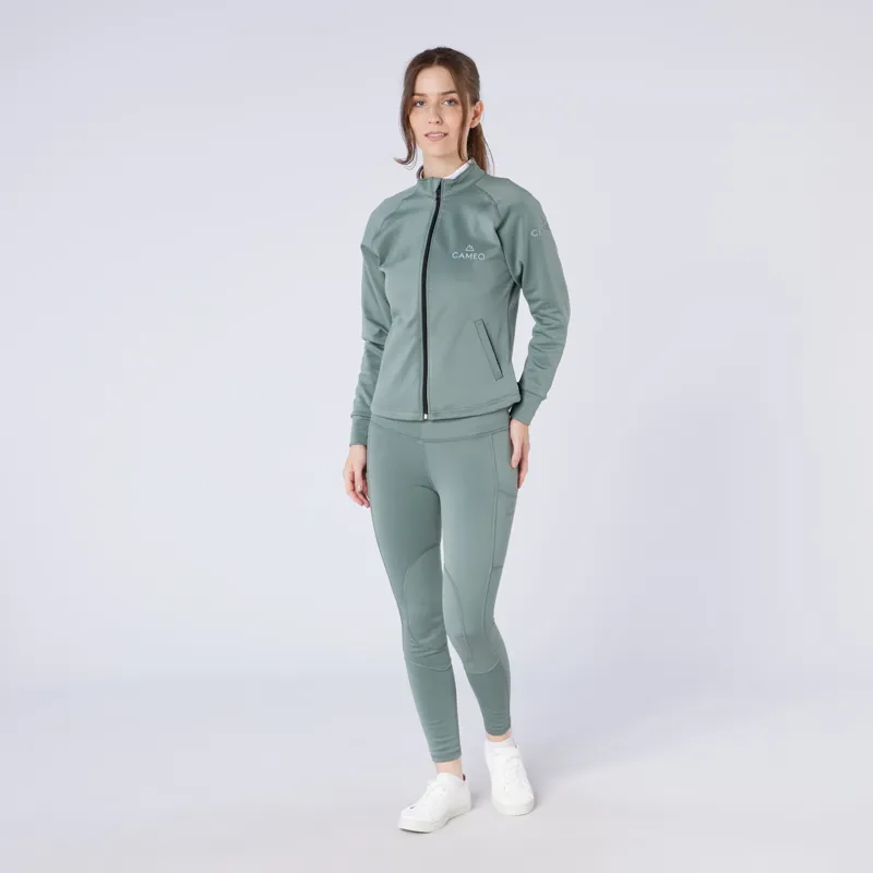 Cameo Riding Tights and Jacket Set Ladies in Sage