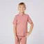 Cameo Short Sleeve Base Layer Juniors in Dusky Pink
