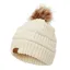 Cameo Winter Bobble Hat in Cream