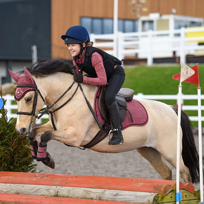 Charles Owen Kontor Body Protector Kids XL in Black-4