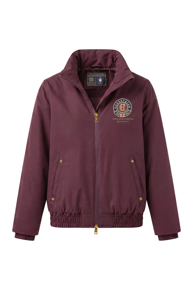 Holland Cooper Chiltern Team Waterproof Jacket Ladies in Mulberry