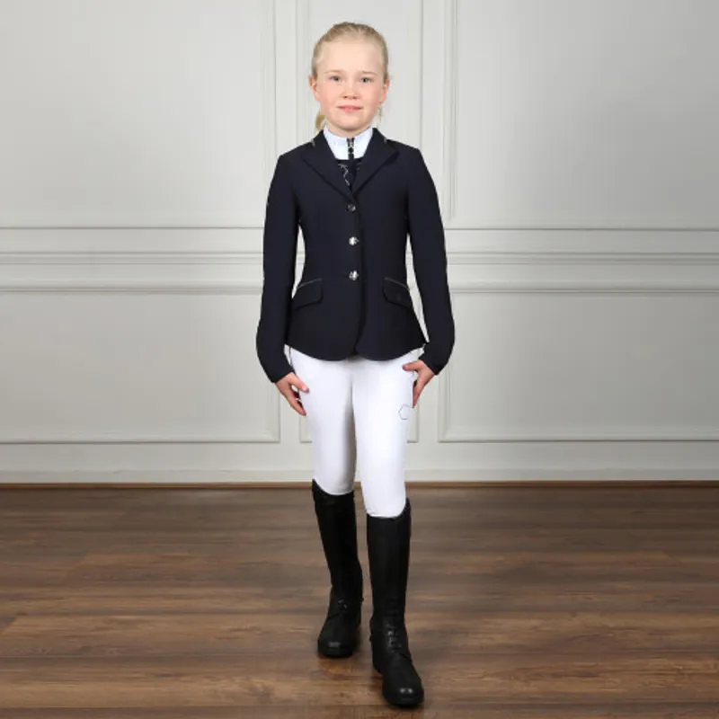 Coldstream Ledmore Diamante Show Jacket Next Generation in Navy-2