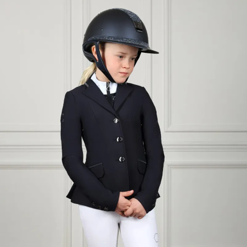Coldstream Ledmore Diamante Show Jacket Next Generation in Navy-1