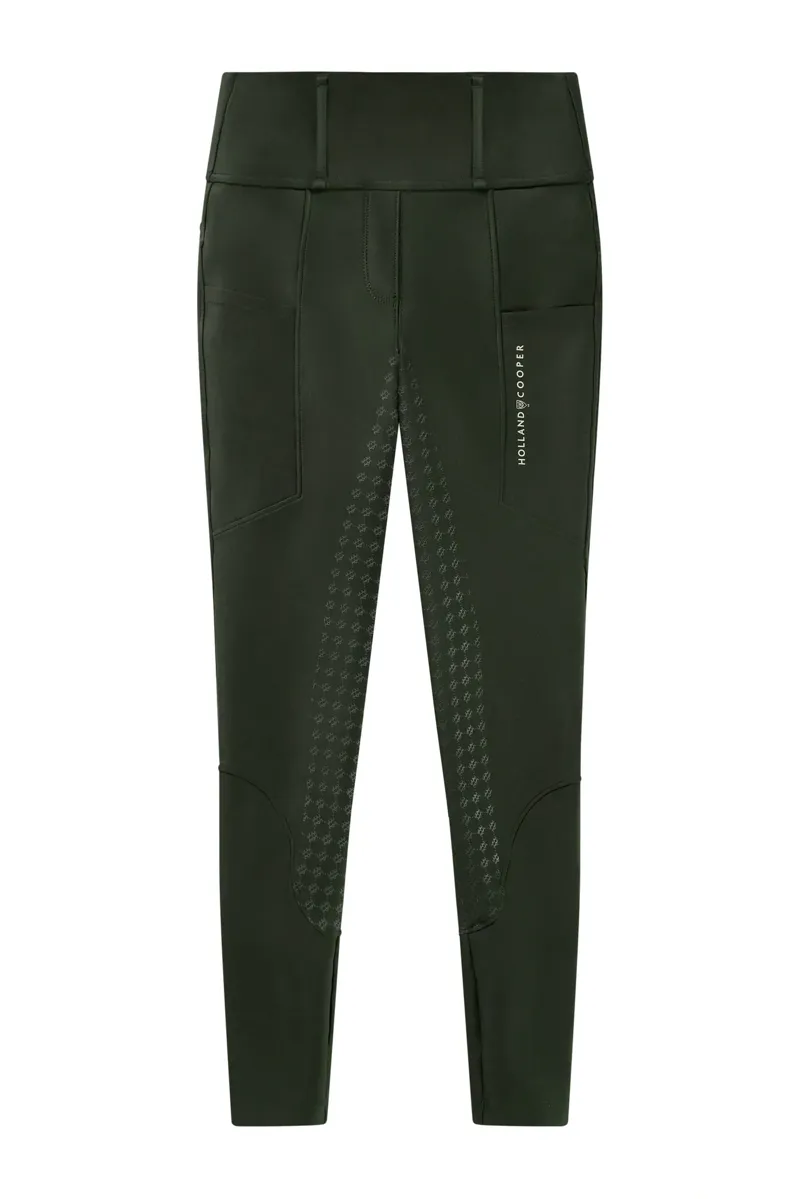 Holland Cooper Cranborne Contour Breeches Ladies in Dark Olive