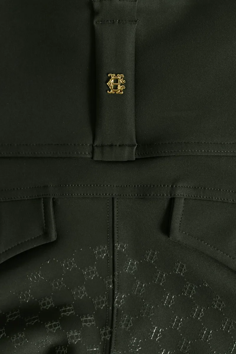 Holland Cooper Cranborne Contour Breeches Ladies in Dark Olive-6