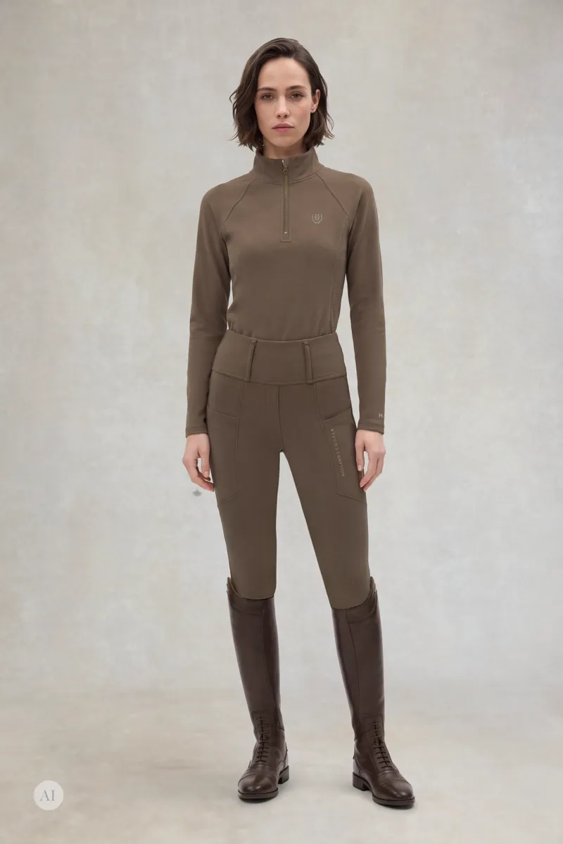 Holland Cooper Cranborne Contour Breeches Ladies in Mocha-2