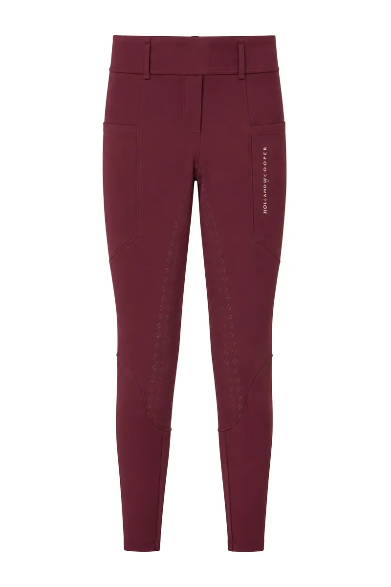 Holland Cooper Cranborne Contour Breeches Ladies in Mulberry