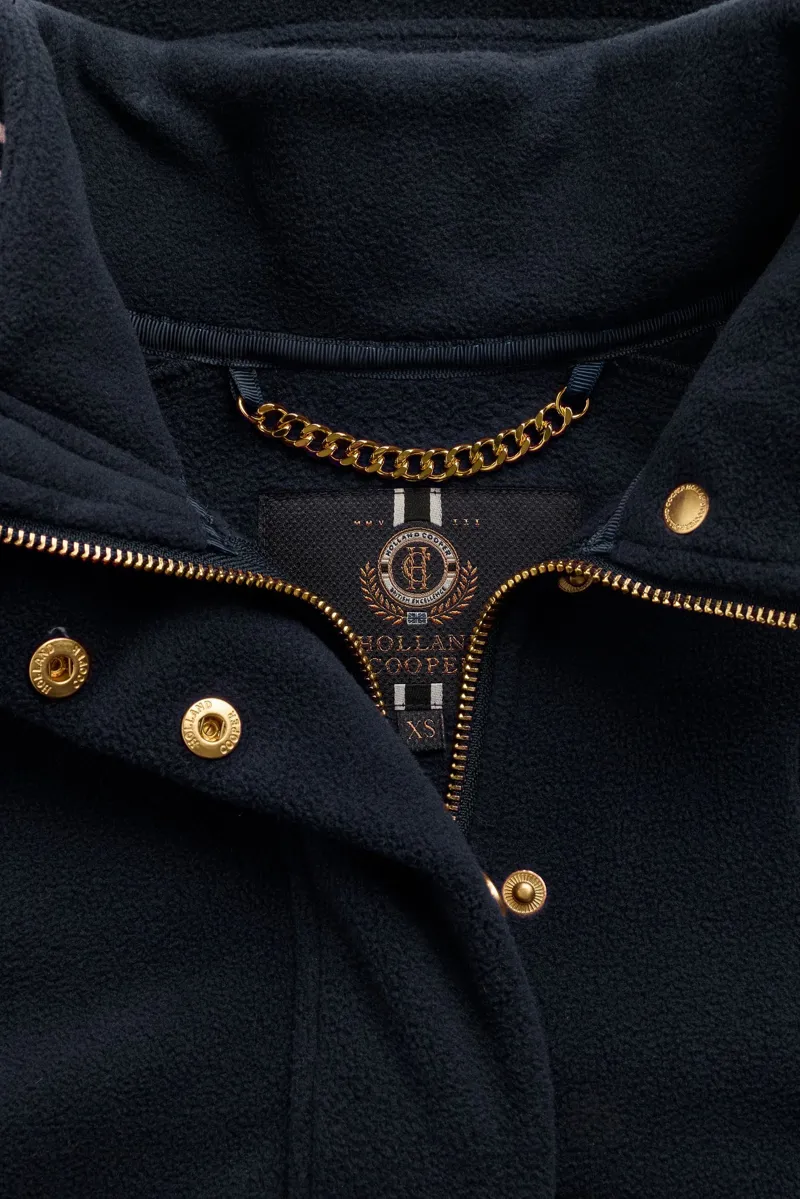 Holland Cooper Cranborne Over Head Fleece - Ink Navy-7