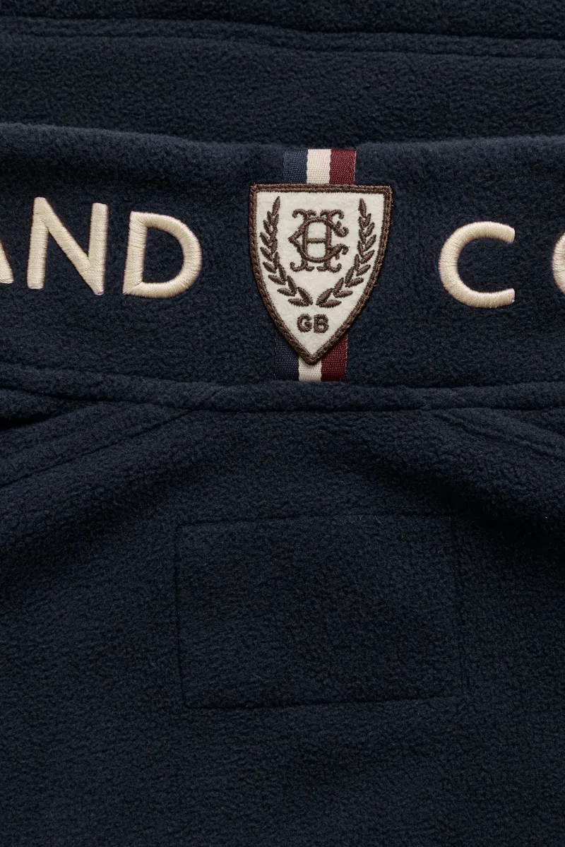 Holland Cooper Cranborne Over Head Fleece - Ink Navy-5