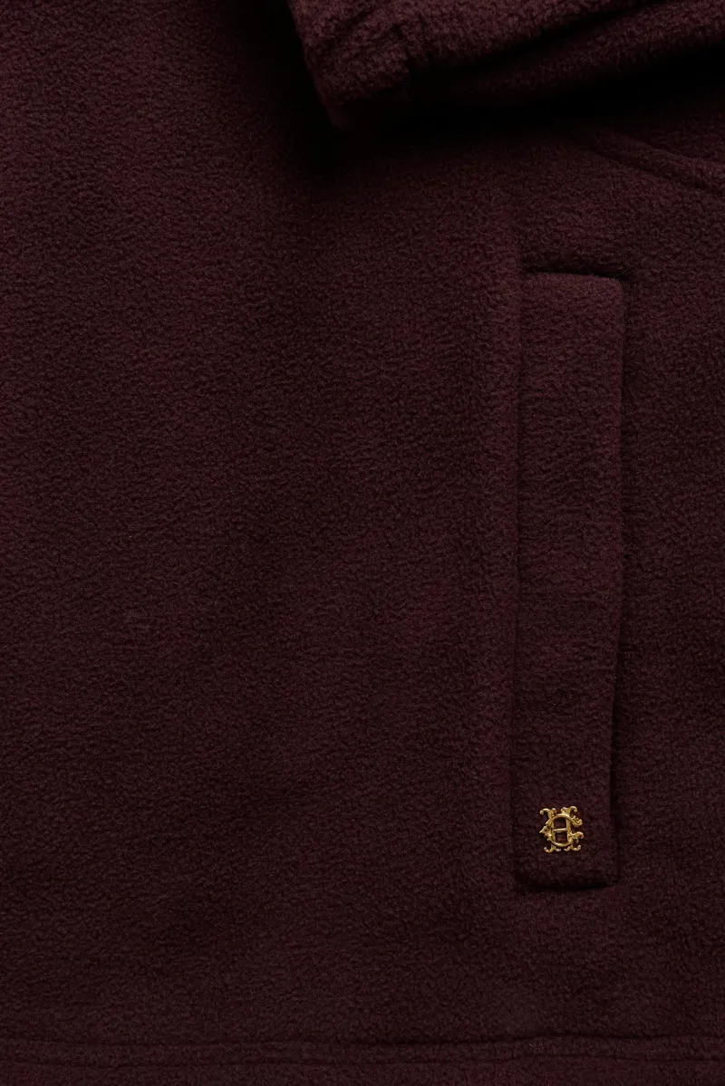 Holland Cooper Cranborne Over Head Fleece - Mulberry-8