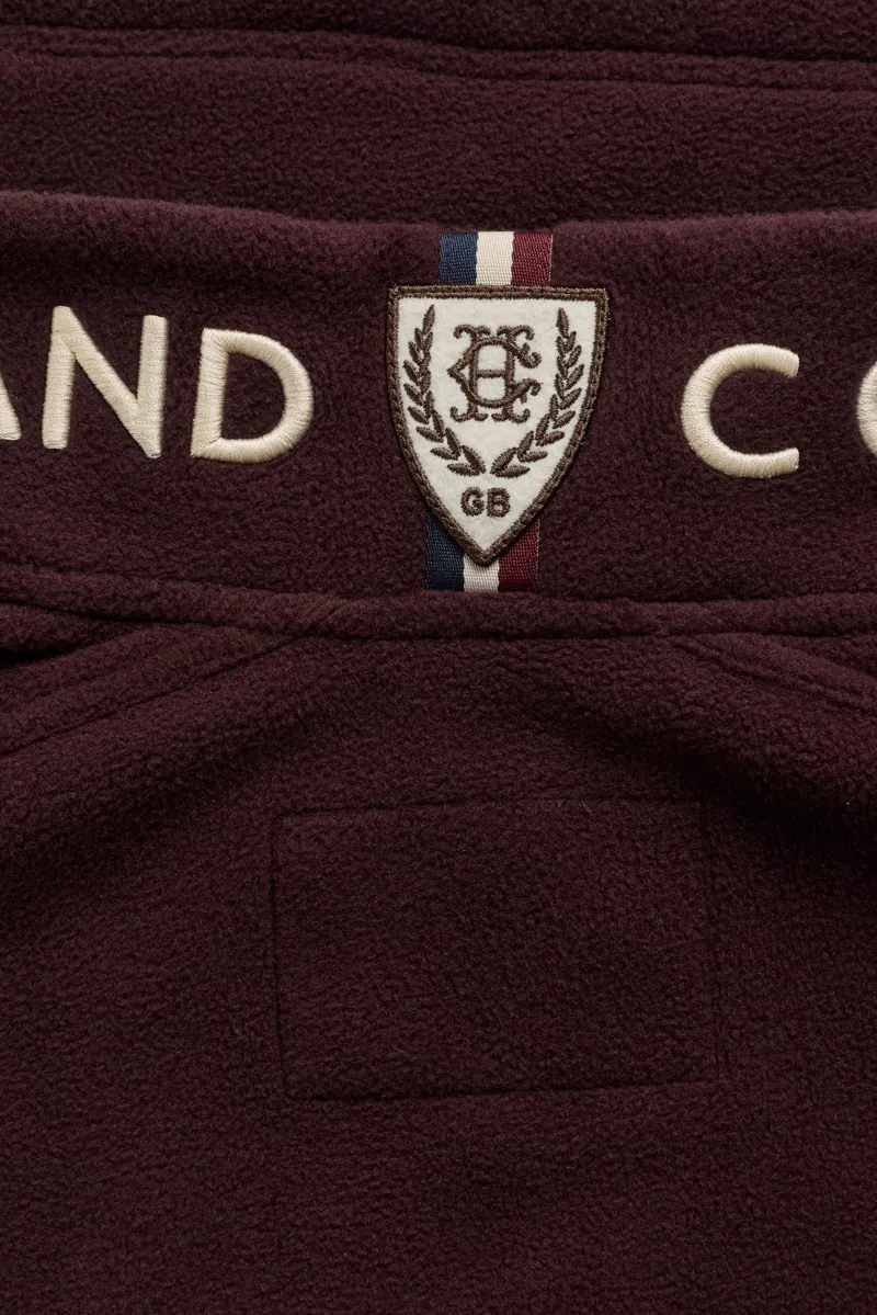 Holland Cooper Cranborne Over Head Fleece - Mulberry-6