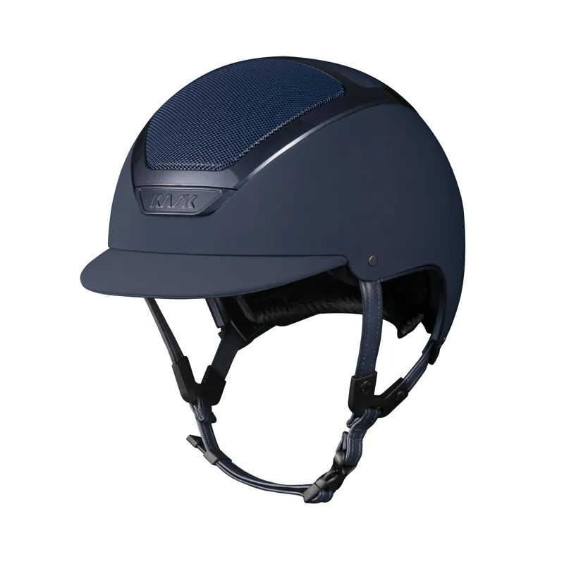 Kask Dogma Chrome II Riding Hat in Navy Matte