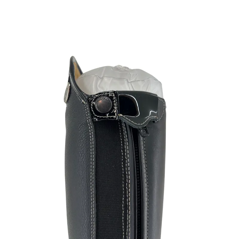 DeNiro Salentino Tall Riding Boots in Regal Silver-4