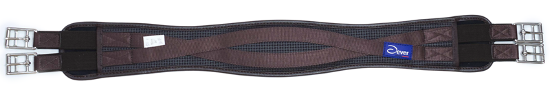 Dever Comfort Girth with Elastic Both Ends in Brown-2