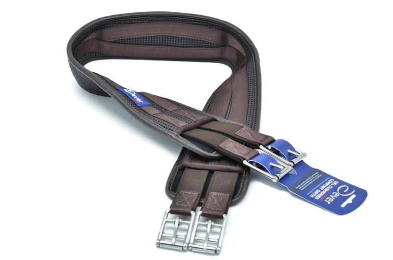 Dever Comfort Girth with Elastic Both Ends in Brown