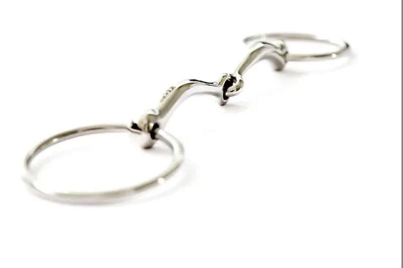Dever Curved Mouth Loose Ring Snaffle-1