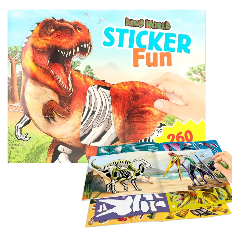 Dino World Sticker Fun-1