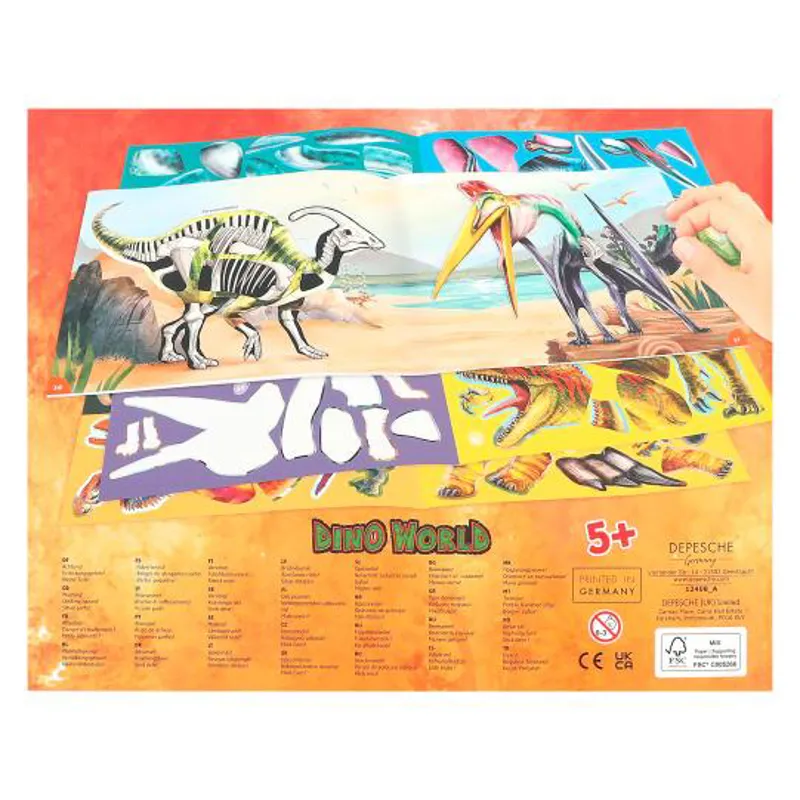 Dino World Sticker Fun-7