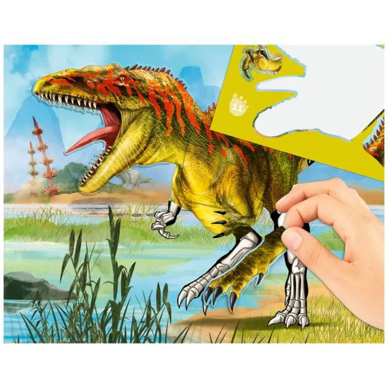 Dino World Sticker Fun-5