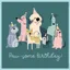 Doodley Dogs Pawsome Birthday Card