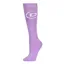 Dublin Logo Riding Socks in Mauve
