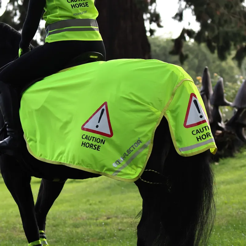EQUI-FLECTOR Mesh Exercise Sheet in Yellow